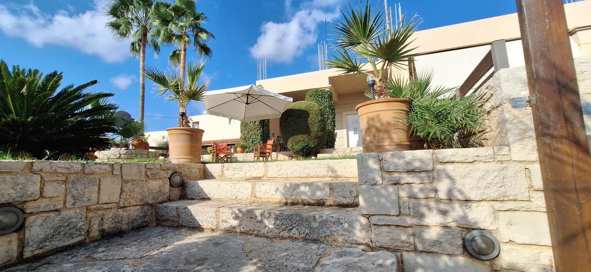 Modern Villa In Chania Perivolia  Екстер'єр фото
